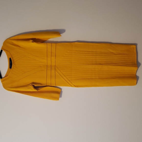 New York & Company Dresses & Skirts - Yellow Sweater Dress